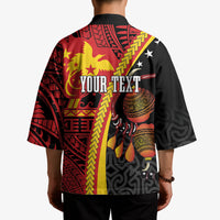 Papua New Guinea Independence Personalised Kimono PNG Bagi and Lime Pot LT7 - Polynesian Pride