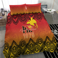 Papua New Guinea 1975 To The Future Bedding Set Sepik Masks LT7 - Polynesian Pride