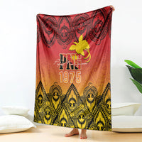 Papua New Guinea 1975 To The Future Blanket Sepik Masks LT7 - Polynesian Pride