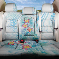Sea Blue Polynesian Jellyfish Back Car Seat Cover Watercolor Glows - Polynesian Pride