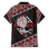 Taniko Aotearoa Family Matching Summer Maxi Dress and Hawaiian Shirt Poutama Mix Piwakawaka LT7 - Polynesian Pride