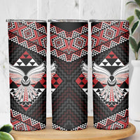 Taniko Aotearoa Skinny Tumbler Poutama Mix Piwakawaka - Ver02 LT7 - Polynesian Pride