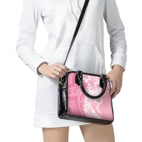 Polynesian Women's Day Shoulder Handbag Plumeria Passion - Pink LT7 - Polynesian Pride