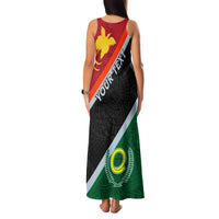 Personalised Penama and Papua New Guinea Day Family Matching Tank Maxi Dress and Hawaiian Shirt Emblem Mix Style LT7 - Polynesian Pride