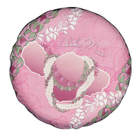 Hawaii Maui Island Flowers Lei Spare Tire Cover Lokelani Rose Pink LT7 - Polynesian Pride
