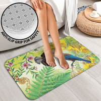 New Zealand Maori Mahuru Bathroom Set Tui With Pikawakawa Spring Colors LT7 - Polynesian Pride