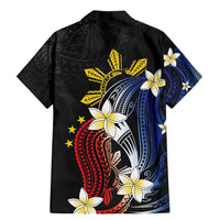 Personalized Philippines Tribal Family Matching Mermaid Dress and Hawaiian Shirt Tropical Waves - Plumeria LT7 - Polynesian Pride