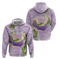 Hawaii Kauai Island Flowers Lei Hoodie Mokihana Lei