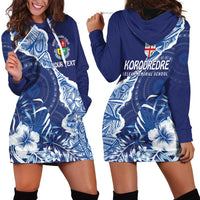Fiji Lelean Memorial School Personalised Hoodie Dress Korodredre Davuilevu Masi Mix Style LT7 - Polynesian Pride