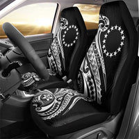 Kia Orana Cook Islands Car Seat Cover Kerekere Plumeria Tropical Waves LT7 - Polynesian Pride