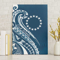 Kia Orana Cook Islands Canvas Wall Art Auika Plumeria Tropical Waves - Polynesian Pride