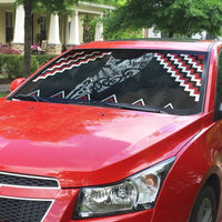 New Zealand Christmas Taniko Poutama Auto Sun Shade Mountainscape Maori Fern LT7 - Polynesian Pride