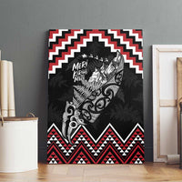 New Zealand Christmas Taniko Poutama Canvas Wall Art Mountainscape Maori Fern LT7 - Polynesian Pride