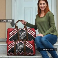 New Zealand Christmas Taniko Poutama Travel Bag Mountainscape Maori Fern LT7 - Polynesian Pride
