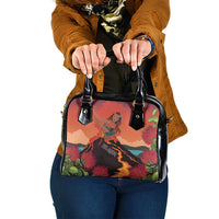 Hawaii Kilauea Volcano Shoulder Handbag Pele Goddess