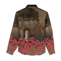 Australia - New Zealand ANZAC Lone Pine Women Casual Shirt The Last Post LT7 - Polynesian Pride