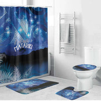 NZ Maori Matariki Scenery Bathroom Set Galaxy Sky