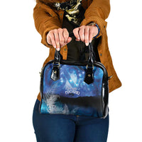 NZ Maori Matariki Scenery Shoulder Handbag Galaxy Sky