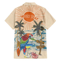 Personalized Christmas In July - Hawaii Retro Family Matching Off Shoulder Maxi Dress and Hawaiian Shirt Lost In Parrot-dise LT7 - Polynesian Pride