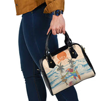 Christmas In July - Hawaii Retro Shoulder Handbag Lost In Parrot-dise