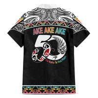 50 Years Kia Kaha Te Reo Maori Family Matching Short Sleeve Bodycon Dress and Hawaiian Shirt Ake Ake Ake! LT7 - Polynesian Pride