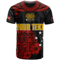 Custom PNG Kumuls Rugby T Shirt Motuan Mix Patterns LT7 - Polynesian Pride