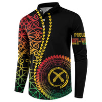 Proudly Ni-Van Sandroing Inspired Classic Style Button Sweatshirt