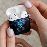 Aotearoa Maori Te Whai Rahi AirPods Case Tala - Nowhere You Could Go That I Won't Be With You LT7 - Polynesian Pride