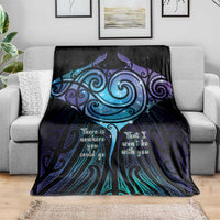 Aotearoa Maori Te Whai Rahi Blanket Tala - Nowhere You Could Go That I Won't Be With You - Polynesian Pride