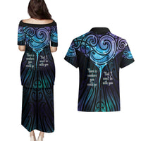 Aotearoa Maori Te Whai Rahi Couples Matching Puletasi and Hawaiian Shirt Tala - Nowhere You Could Go That I Won't Be With You LT7 - Polynesian Pride