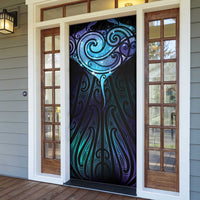 Aotearoa Maori Te Whai Rahi Door Cover Tala - Nowhere You Could Go That I Won't Be With You LT7 - Polynesian Pride