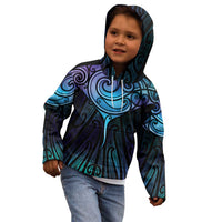 Aotearoa Maori Te Whai Rahi Kid Hoodie Tala - Nowhere You Could Go That I Won't Be With You LT7 - Polynesian Pride