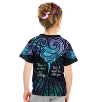 Aotearoa Maori Te Whai Rahi Kid T Shirt Tala - Nowhere You Could Go That I Won't Be With You LT7 - Polynesian Pride