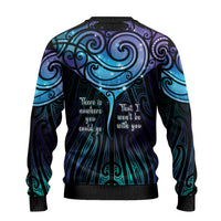 Aotearoa Maori Te Whai Rahi Ugly Christmas Sweater Tala - Nowhere You Could Go That I Won't Be With You LT7 - Polynesian Pride