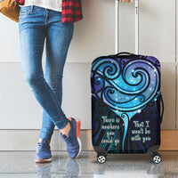 Aotearoa Maori Te Whai Rahi Luggage Cover Tala - Nowhere You Could Go That I Won't Be With You LT7 - Polynesian Pride