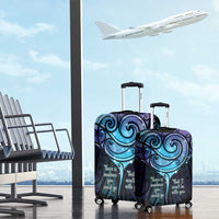 Aotearoa Maori Te Whai Rahi Luggage Cover Tala - Nowhere You Could Go That I Won't Be With You LT7 - Polynesian Pride