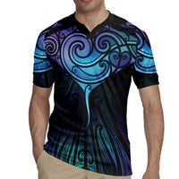 Aotearoa Maori Te Whai Rahi Rugby Jersey Tala - Nowhere You Could Go That I Won't Be With You LT7 - Polynesian Pride