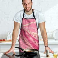 Polynesian Puakeniken Pikake Twisted Lei Apron Rose Pink - Polynesian Pride