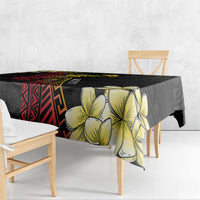 Personalized Papua New Guinea Tablecloth Kundu Drum Carving Motifs