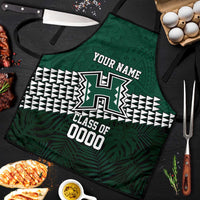 Hawaii Rainbow Warriors Alumni Custom Apron Kanaka Arrows Tropical Vibes