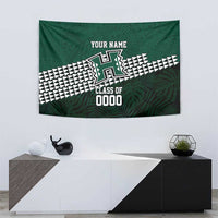 Hawaii Rainbow Warriors Alumni Custom Tapestry Kanaka Arrows Tropical Vibes