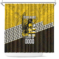 Hawaii Nanakuli High Alumni Custom Shower Curtain Kanaka Arrows Tropical Vibes