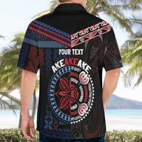 Aotearoa and Samoa Together For Te Tiriti Hawaiian Shirt Kowhaiwhai Mix Siapo - Flag Color LT7 - Polynesian Pride