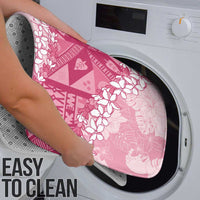 Bula Fiji Plumeria Tagimoucia Salusalu Pink Bathroom Set Kaiviti Masi LT7 - Polynesian Pride