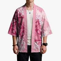 Bula Fiji Plumeria Tagimoucia Salusalu Pink Kimono Kaiviti Masi LT7 - Polynesian Pride