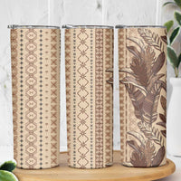 Women's Day Samoa Malu Tattoo Inspired Mix Teuila Skinny Tumbler Vintage Tapa LT7 - Polynesian Pride