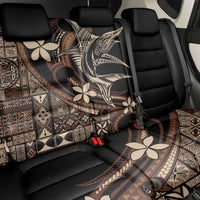 Samoa Manuia le Aso Tuto'atasi Back Car Seat Cover Siapo Mamanu Mix Tatau Marlin LT7 - Polynesian Pride