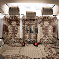 Bula Fiji Vintage Back Car Seat Cover Brown Masi Motifs
