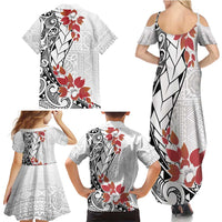 Bula Fiji Day Family Matching Summer Maxi Dress and Hawaiian Shirt Tagimaucia on Masi Pattern LT7 - Polynesian Pride