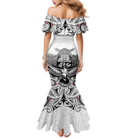Aotearoa Personalized Family Matching Mermaid Dress and Hawaiian Shirt Proud To Be Maori LT7 - Polynesian Pride